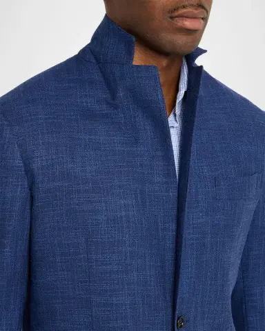 Sartorio Men's Textured Solid Single-Breasted Sport Coat | Thumbnail 7
