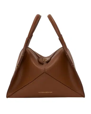 Victoria Beckham Victoria Plie Mini Leather Top Handle Bag | Thumbnail 1 Victoria Beckham Victoria Plie Mini Leather Top Handle Bag | Thumbnail 1