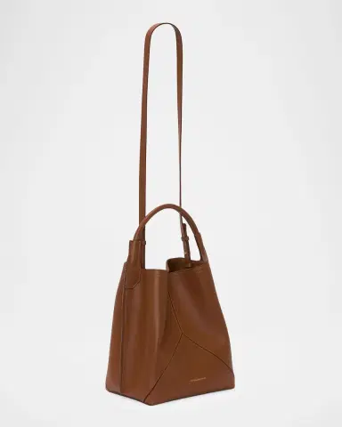 Victoria Beckham Victoria Leather Bucket Bag | Thumbnail 4 Victoria Beckham Victoria Leather Bucket Bag | Thumbnail 4