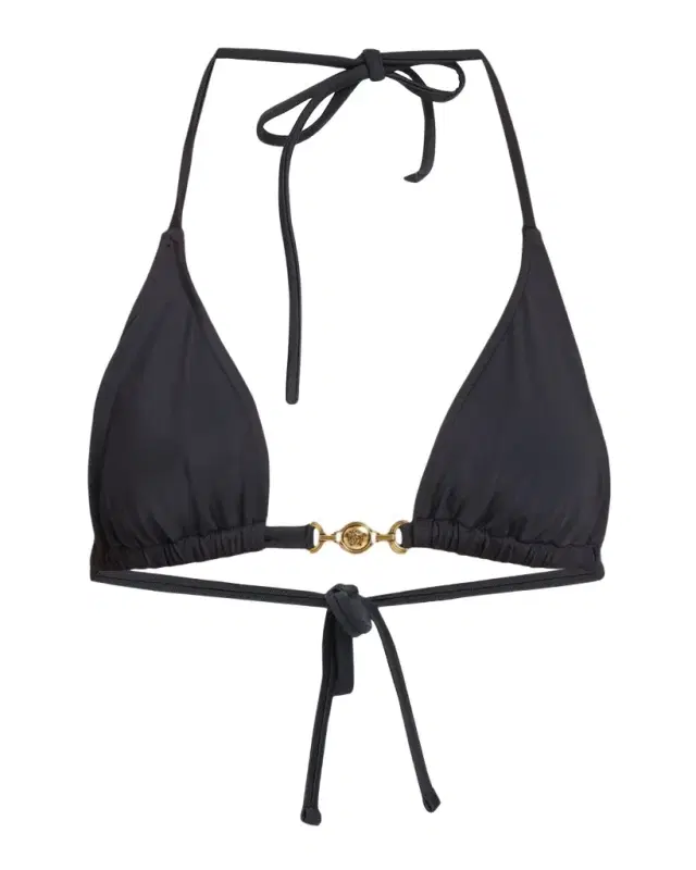 Versace Medusa Triangle Bikini Top