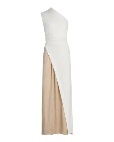 BLACK HALO Marigold Two-Tone One-Shoulder A-Line Gown | Thumbnail 1 BLACK HALO Marigold Two-Tone One-Shoulder A-Line Gown | Thumbnail 1