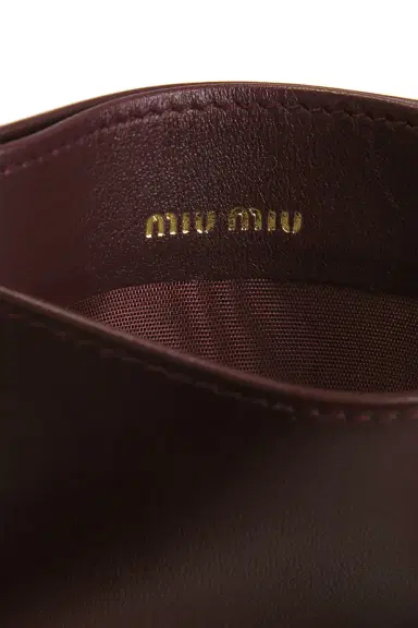 Miu Miu Matelasse Card Holder | Thumbnail 5 Miu Miu Matelasse Card Holder | Thumbnail 5