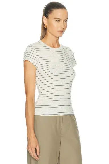 LESET Nando Stripe Slim Fit Tee | Thumbnail 2