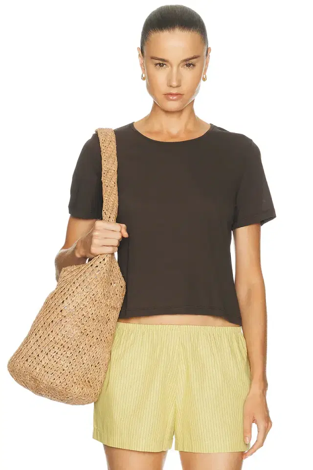 LESET Milo Crop Tee
