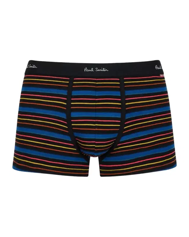 Paul Smith Kean Striped Stretch-Cotton Trunk Briefs