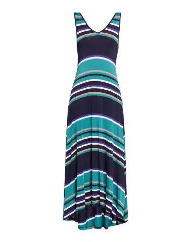Ramy Brook Holly Striped Midi Dress | Thumbnail 1