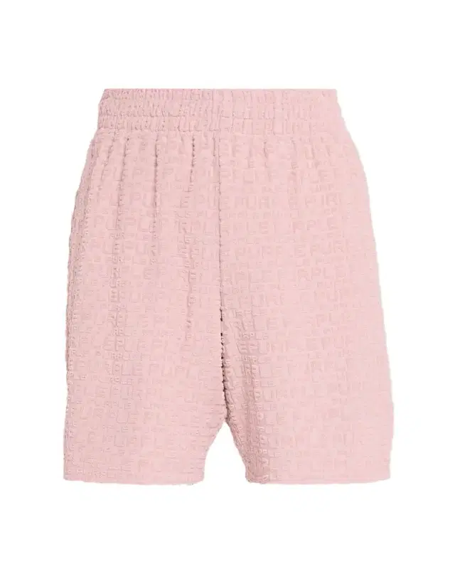 PURPLE en 's Terry Toweling Pull-On Shorts