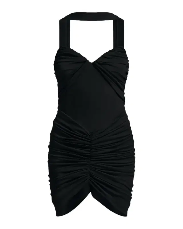 Zoe Strapless Ruched Jersey Mini Dress Zoe Strapless Ruched Jersey Mini Dress