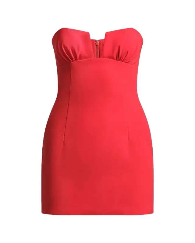 BCBGMAXAZRIA Ramone Strapless Sweetheart Mini Dress