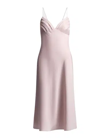 BCBGMAXAZRIA Mona Sleeveless Charmeuse Midi Slip Dress | Thumbnail 1