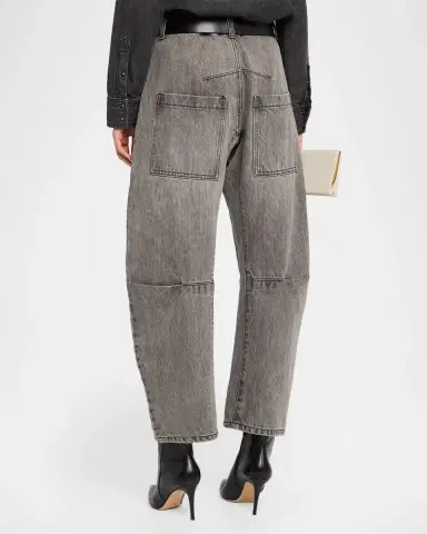 Nili Lotan Shon Barrel-Leg Jeans | Thumbnail 3
