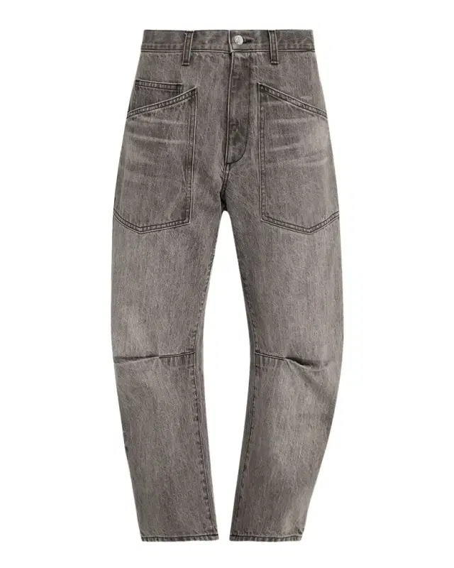 Nili Lotan Shon Barrel-Leg Jeans