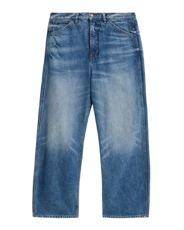 Nili Lotan Tribeca Barrel-Leg Jeans