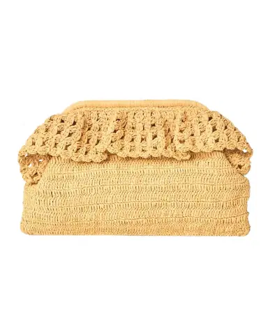 BTB Los Angeles Tessa Raffia Clutch | Thumbnail 1 BTB Los Angeles Tessa Raffia Clutch | Thumbnail 1
