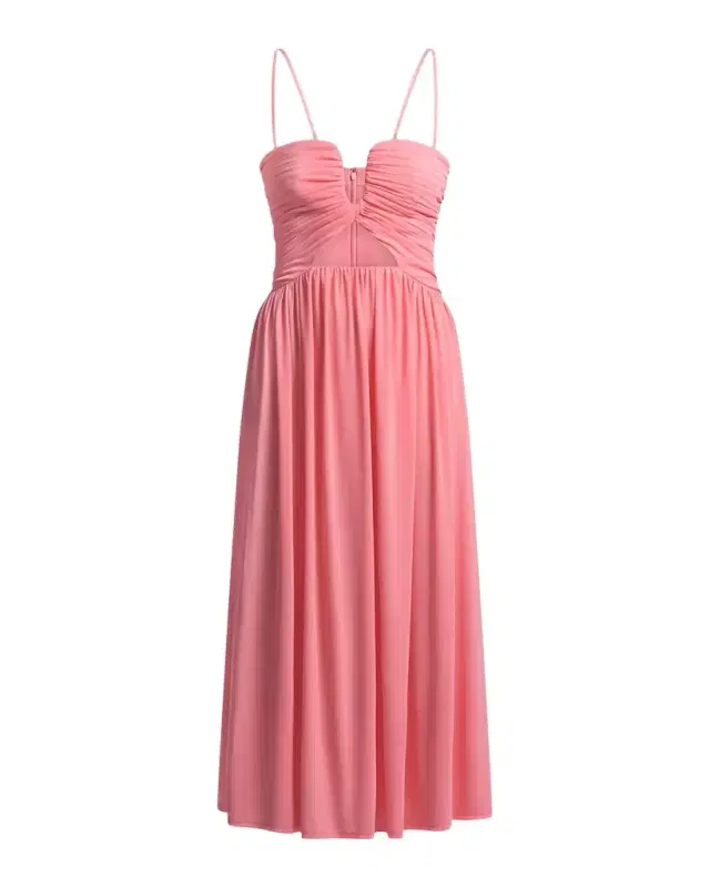 Mimi Sweetheart Cutout Jersey Midi Dress