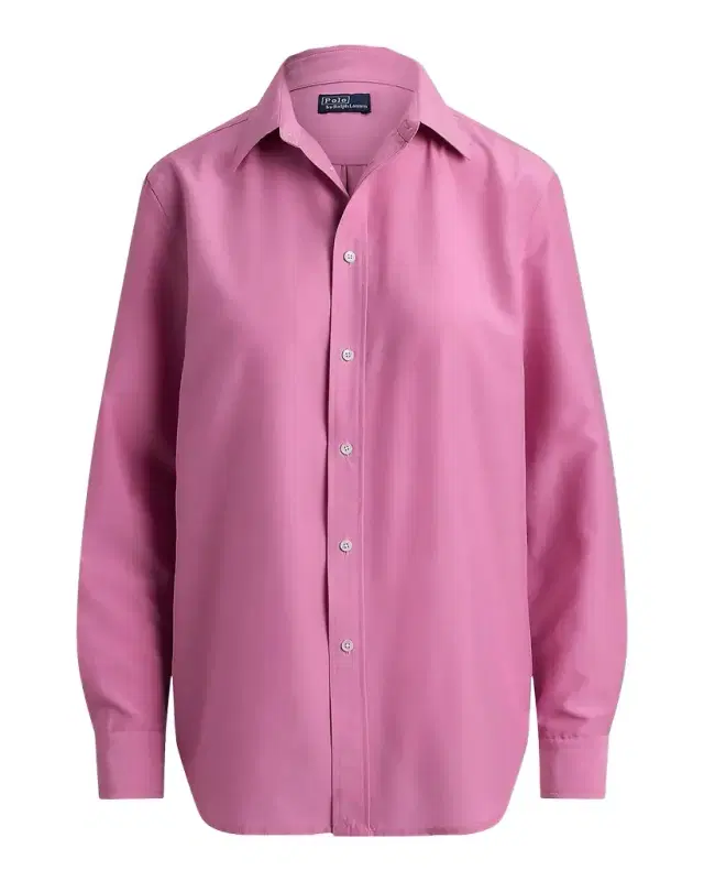 Polo Ralph Lauren Relaxed Fit Cotton-Silk Shirt