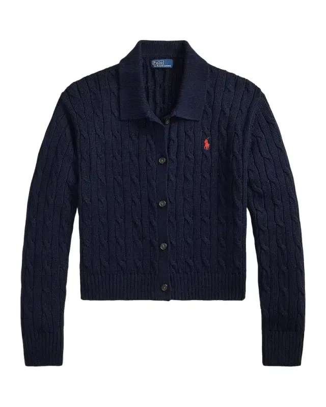 Polo Ralph Lauren Cable-Knit Cotton Cardigan