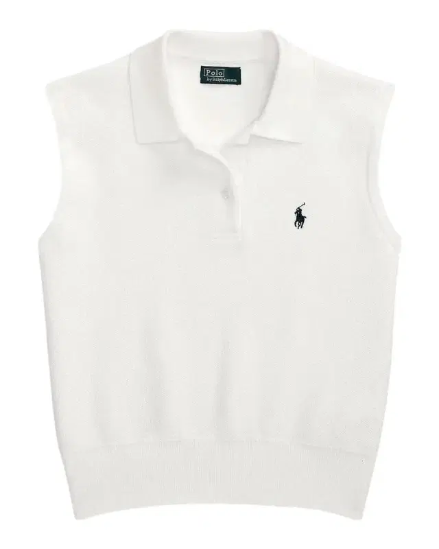 Polo Ralph Lauren Cotton-Blend Sleeveless Polo Sweater