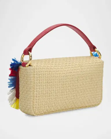 Dolce & Gabbana Fringed Raffia Shoulder Bag | Thumbnail 2 Dolce & Gabbana Fringed Raffia Shoulder Bag | Thumbnail 2