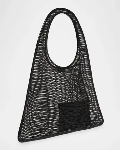 Alaïa One Piece Mesh Hobo Bag | Thumbnail 3