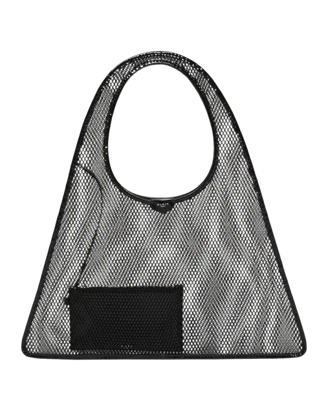 ALAÏA One Piece Mesh Hobo Bag