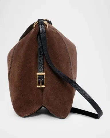 Wandler Penelope Suede Shoulder Bag | Thumbnail 6 Wandler Penelope Suede Shoulder Bag | Thumbnail 6