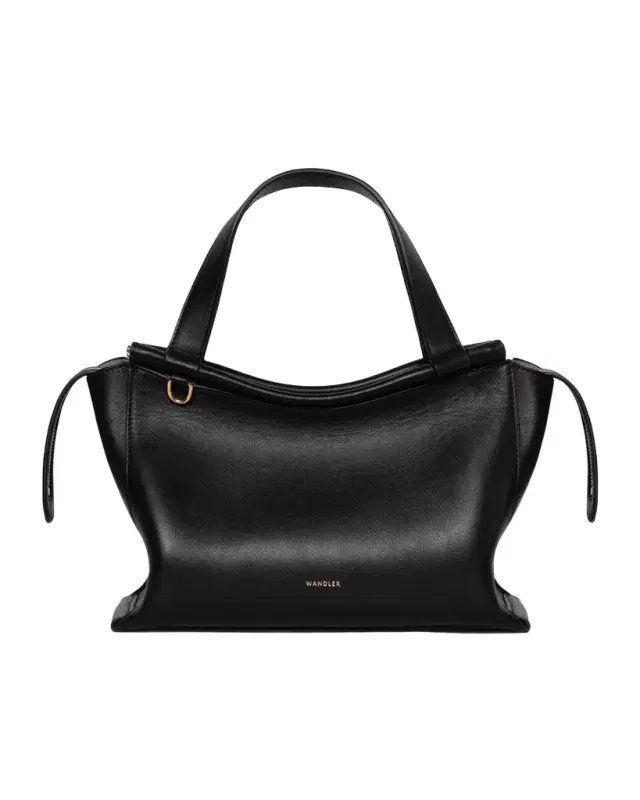 Wandler Ida Leather Top Handle Bag