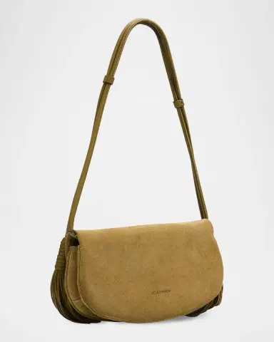 Ulla Johnson Paloma Flap Tassel Suede Shoulder Bag | Thumbnail 3 Ulla Johnson Paloma Flap Tassel Suede Shoulder Bag | Thumbnail 3