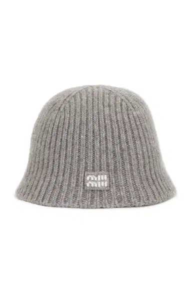 Miu Miu Cashmere Wool Bucket Hat | Thumbnail 3
