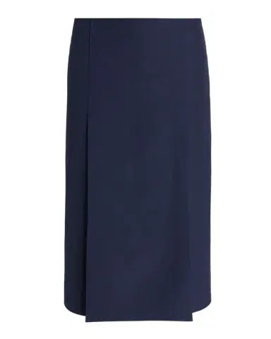 Marni Flared Topstitched Midi Skirt | Thumbnail 1 Marni Flared Topstitched Midi Skirt | Thumbnail 1