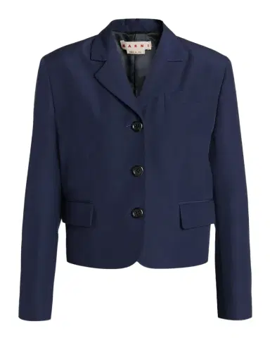 Marni Short Techno Wool Jacket | Thumbnail 1 Marni Short Techno Wool Jacket | Thumbnail 1