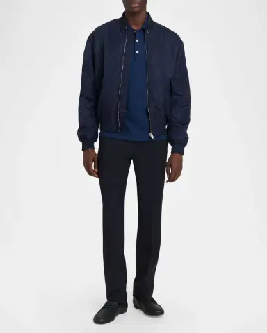 Valentino Garavani Men's Nylon Bomber Jacket | Thumbnail 2