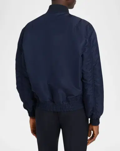 Valentino Garavani Men's Nylon Bomber Jacket | Thumbnail 3