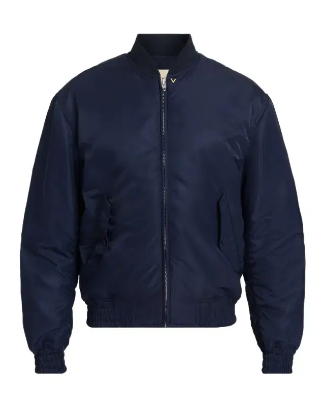 Valentino Garavani Men 's Nylon Bomber Jacket