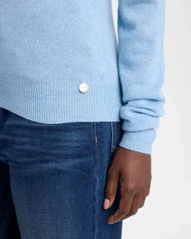 Stella McCartney Recycled Cashmere & Wool V-Neck Sweater | Thumbnail 5 Stella McCartney Recycled Cashmere & Wool V-Neck Sweater | Thumbnail 5