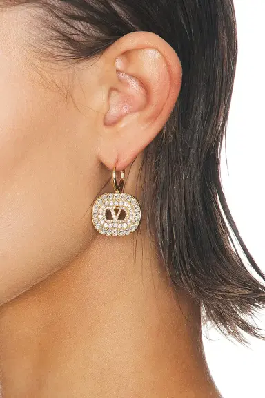 Valentino Garavani Vlogo Signature Earrings | Thumbnail 2 Valentino Garavani Vlogo Signature Earrings | Thumbnail 2