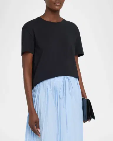 TOTEME Classic Cotton T-Shirt | Thumbnail 4 TOTEME Classic Cotton T-Shirt | Thumbnail 4