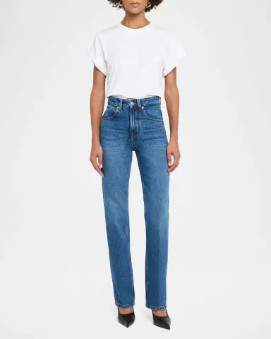 Victoria Beckham Tilly Oversized Cotton T-Shirt | Thumbnail 2 Victoria Beckham Tilly Oversized Cotton T-Shirt | Thumbnail 2