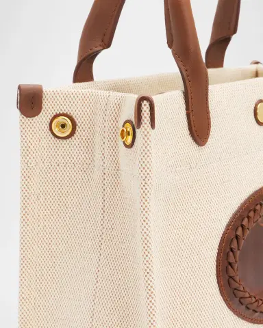 Burberry Clovelly Mini Tote Bag | Thumbnail 6 Burberry Clovelly Mini Tote Bag | Thumbnail 6