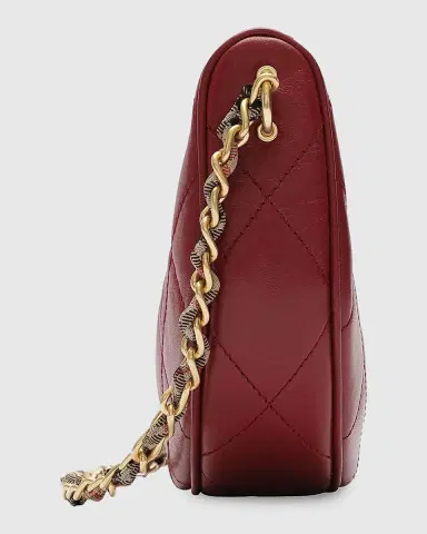 Burberry Horseshoe Chain Quilted Leather Shoulder Bag | Thumbnail 4 Burberry Horseshoe Chain Quilted Leather Shoulder Bag | Thumbnail 4