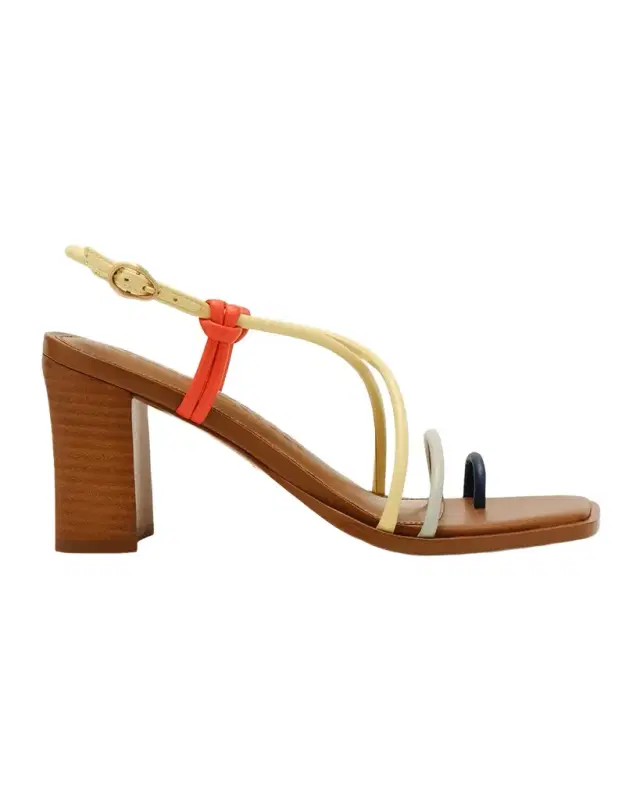 Cult Gaia 80mm Paige Leather Sandals