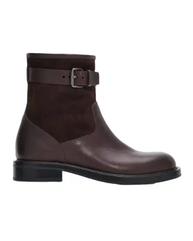 Church's Sylvie Leather and Suede Boots | Thumbnail 1 Church's Sylvie Leather and Suede Boots | Thumbnail 1