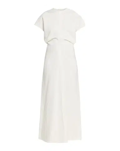 TOTEME Slouch Waist Short Sleeve Dress | Thumbnail 1 TOTEME Slouch Waist Short Sleeve Dress | Thumbnail 1