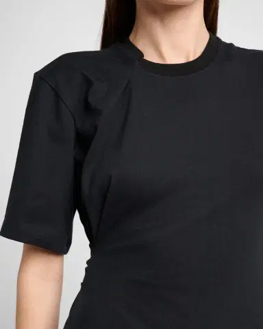 Victoria Beckham Tilly Oversized Cotton T-Shirt | Thumbnail 5 Victoria Beckham Tilly Oversized Cotton T-Shirt | Thumbnail 5