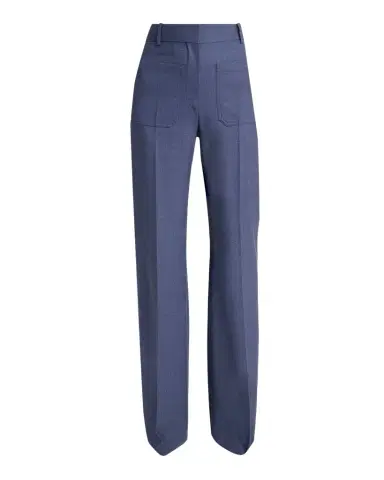 Victoria Beckham Alina High-Rise Wide-Leg Trousers | Thumbnail 1 Victoria Beckham Alina High-Rise Wide-Leg Trousers | Thumbnail 1