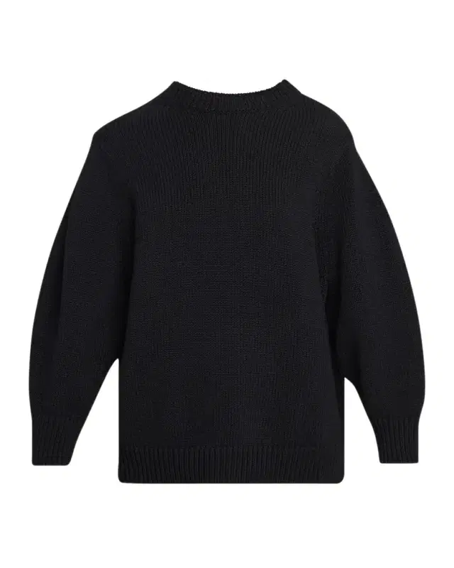 Toteme Oversized Cotton-Knit Crewneck Sweater