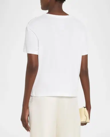 TOTEME Classic Cotton T-Shirt | Thumbnail 3 TOTEME Classic Cotton T-Shirt | Thumbnail 3