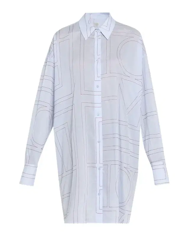 Toteme Long Summer Shirtdress
