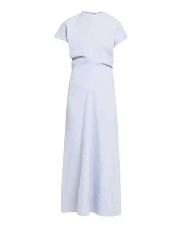 Toteme Slouch Waist Short-Sleeve Ankle Dress