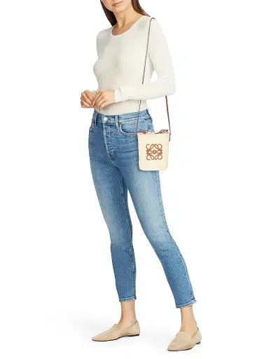 Loewe Women's x Paula's Ibiza Raffia Shoulder Bag | Thumbnail 2